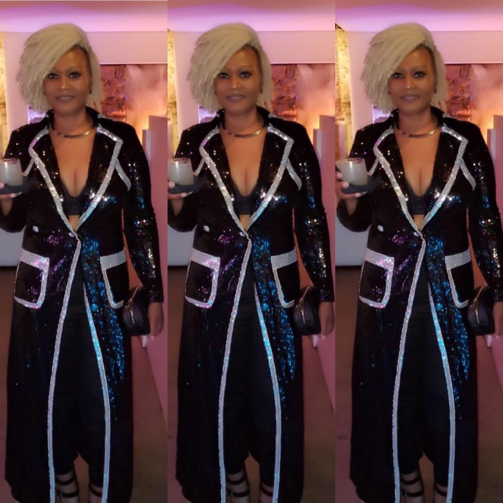 Sequin Dress Or Cardigan